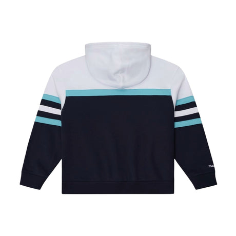 Seattle Kraken Head Coach White Navy Hoodie