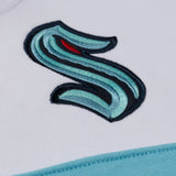 Seattle Kraken Head Coach White Navy Hoodie