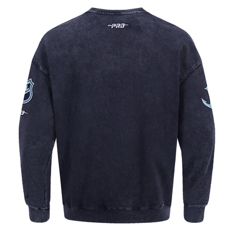 Seattle Kraken Pro Standard First Team Enzyme Wash Crewneck