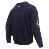 Seattle Kraken Pro Standard First Team Enzyme Wash Crewneck