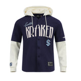 Seattle Kraken Pro Standard OG Players 2fer Button Down Hoodie