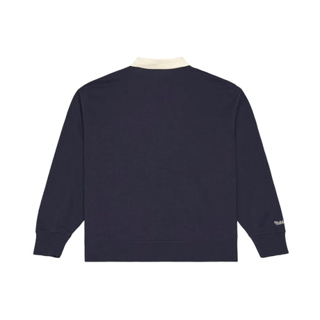 Seattle Kraken Mitchell and Ness Roots Long Sleeve Polo Pullover