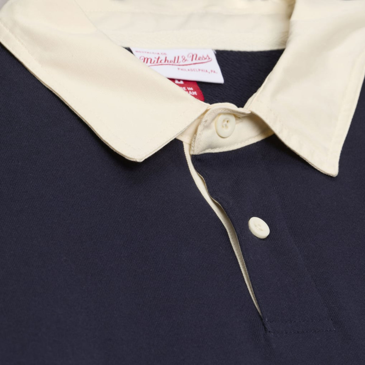 Seattle Kraken Mitchell and Ness Roots Long Sleeve Polo Pullover