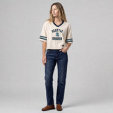 Seattle Kraken Mitchell and Ness Womens Roots Boxy Tee