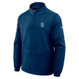 Seattle Kraken Authentic Pro 2026 Rink Fleece Quarter Zip