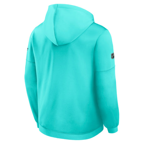 Seattle Kraken Authentic Pro 2026 Rink Poly Ice Blue Hoodie