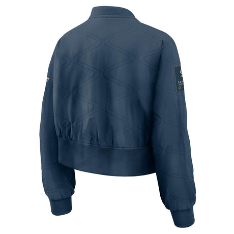 Seattle Kraken Womens Authentic Pro 2026 Road Bomber Jacket