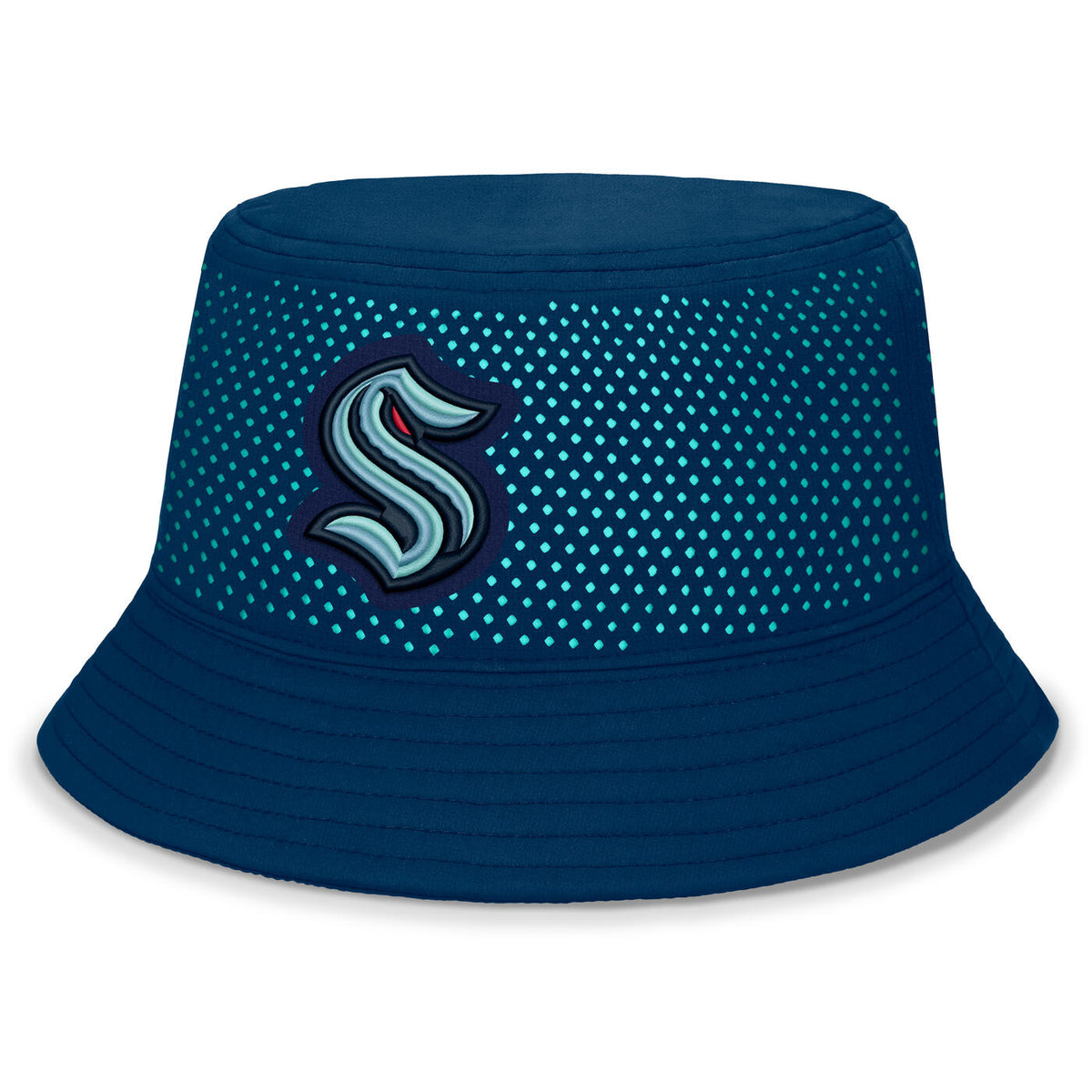 Seattle Kraken Authentic Pro 2026 Train Ripstop Bucket Hat