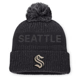 Seattle Kraken Road7 Pom Phantom Beanie