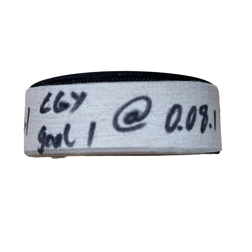 B. Coleman #20 Goal Puck CGY 10.19.24