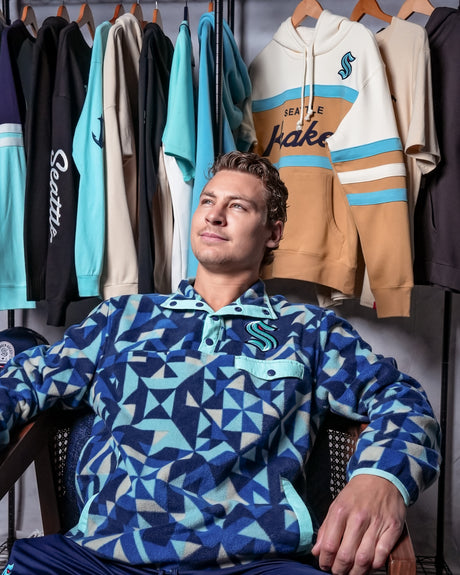 Seattle Kraken Polar Fleece Synchilla Jacket