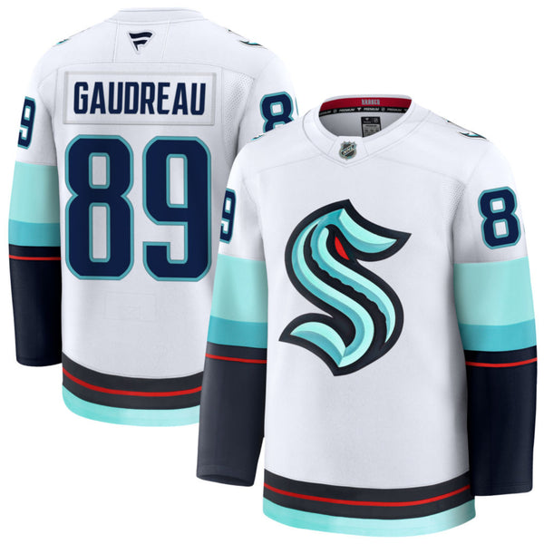 Seattle Kraken Frederick Gaudreau #89 Away Jersey – Seattle Hockey