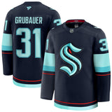 Seattle Kraken Philipp Grubauer #31 Home Jersey