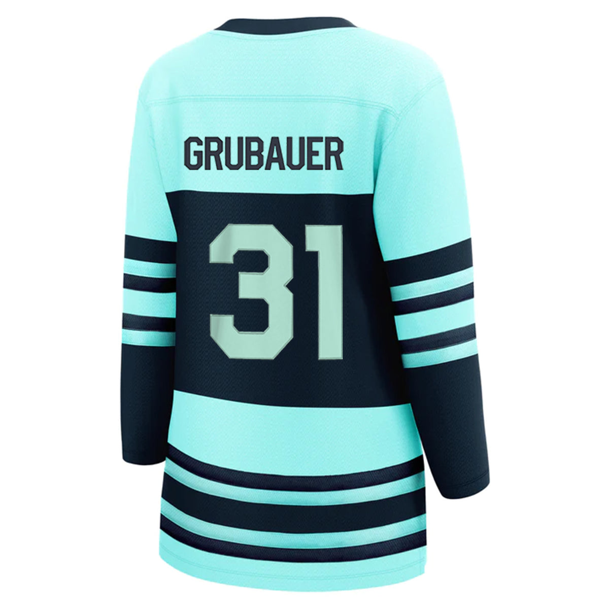 Seattle Kraken Reverse Retro Grubauer 31 Womens Jersey