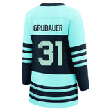 Seattle Kraken Reverse Retro Grubauer 31 Womens Jersey