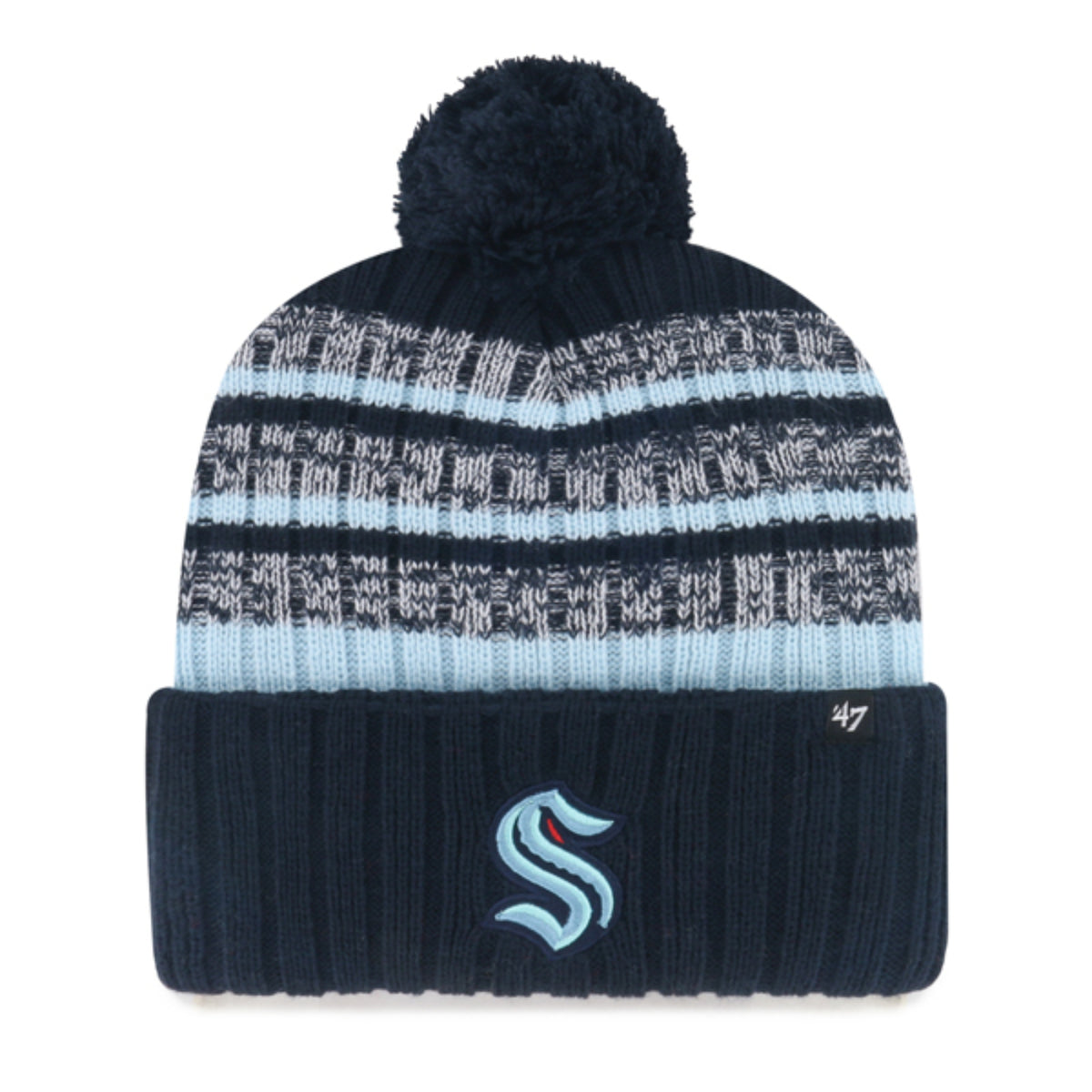Seattle Kraken '47 Tavern Tonal Pom Knit