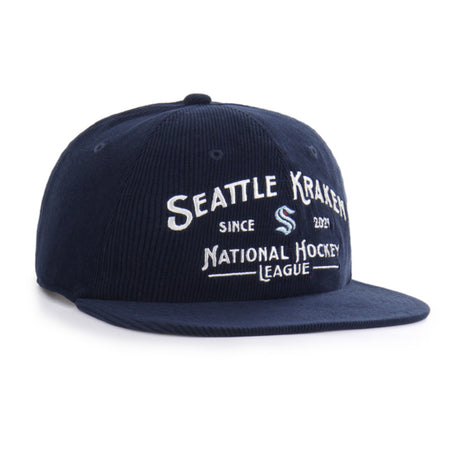 Seattle Kraken '47 Whitlock Cord Captain Snapback