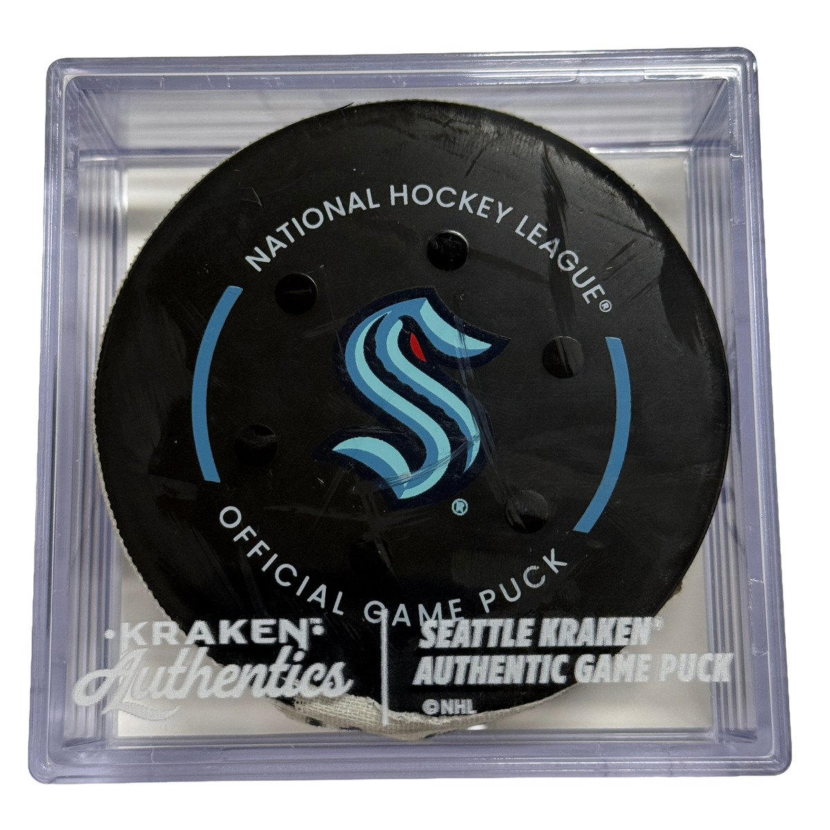 R. Hartman #38 MIN Goal Puck 1.8.26