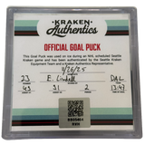 E. Lindell DAL Goal puck 11.26.25