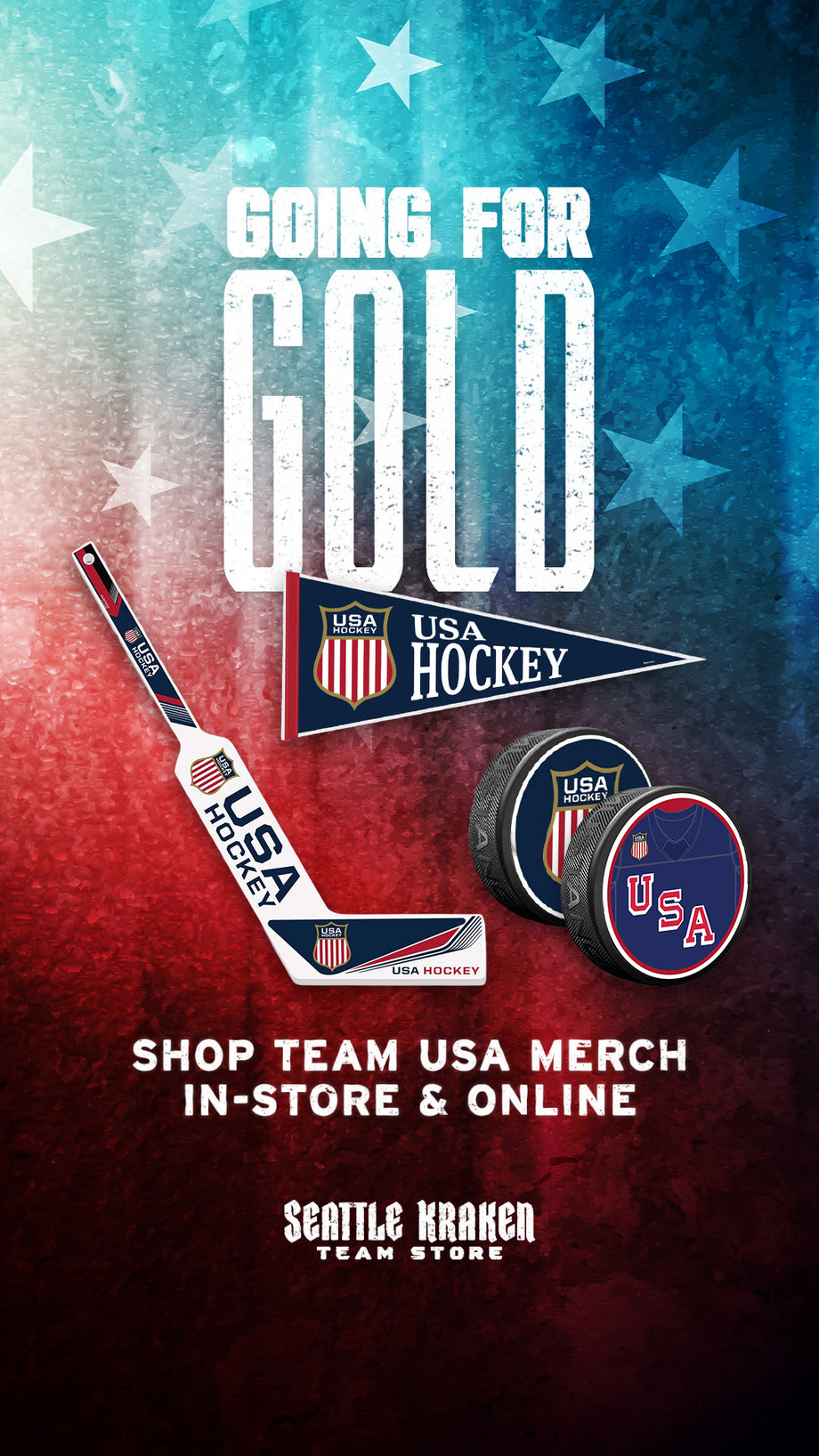 Seattle Kraken Premium Blank Third Jersey