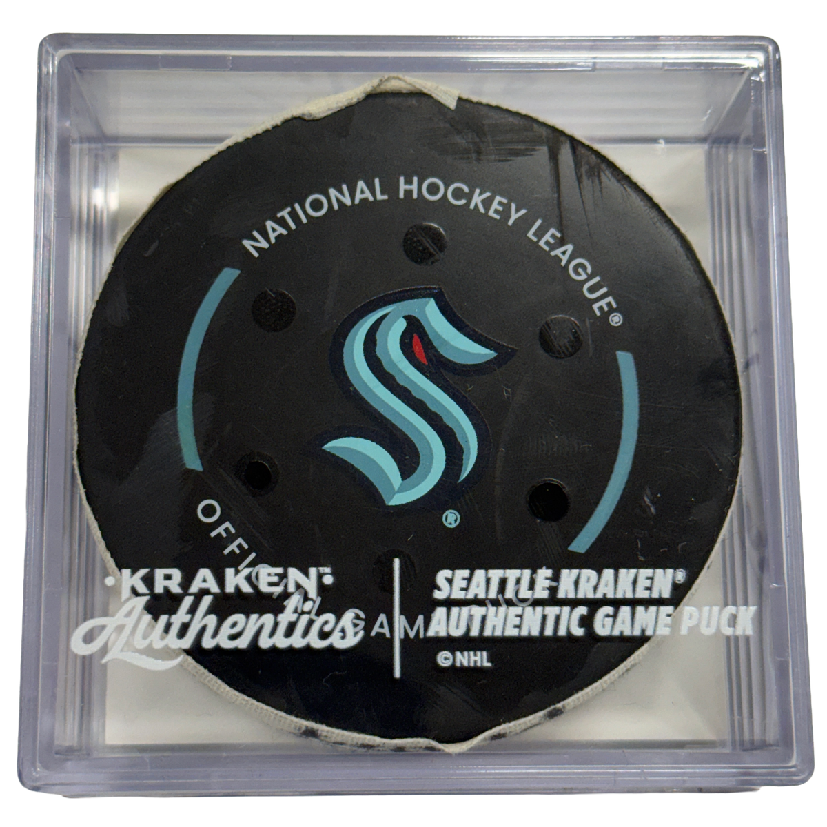 T. Jost #17 NSH Goal Puck 3.10.26