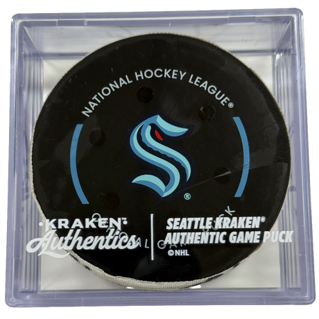 A. Cirelli #71 TBL Goal Puck 3.17.26