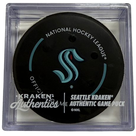 T. Moore #12 LAK Goal Puck 04.13.26