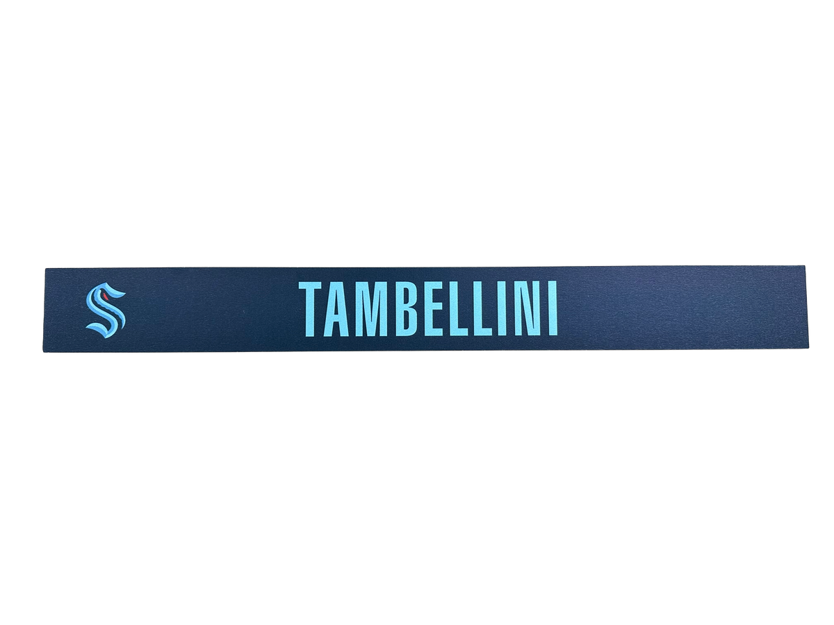 Tambellini Locker Nameplate Practice