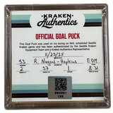 Nugent-Hopkins #93 Goal puck EDM 11.29.25