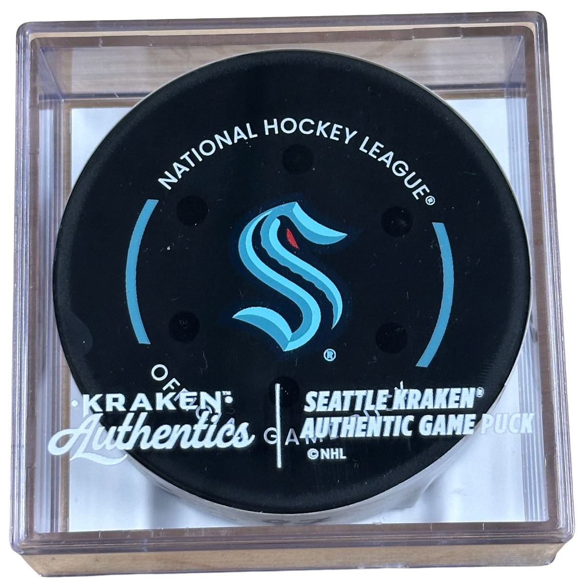 Nugent-Hopkins #93 Goal puck EDM 11.29.25