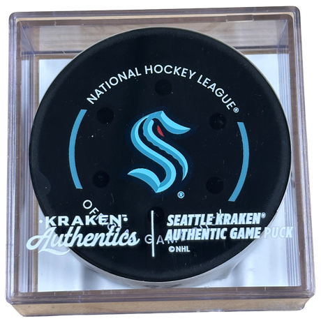 Nugent-Hopkins #93 Goal puck EDM 11.29.25