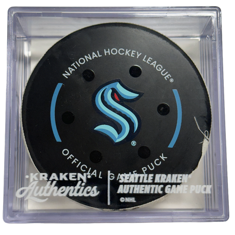L. Karlsson #94 VAN Goal Puck 12.29.25