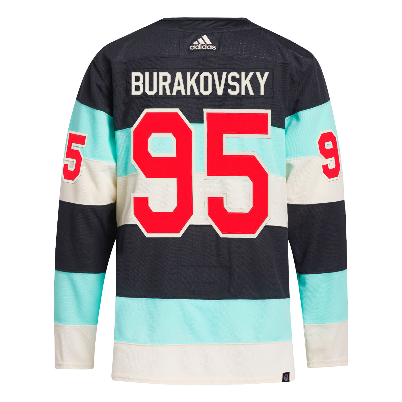No65 Andre Burakovsky Red Alternate Authentic Stitched NHL Jersey