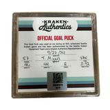 T. Myers #57 Goal Puck VAN 9.27.24