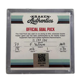 F. Vatrano #77 Goal Puck ANA 11.27.24