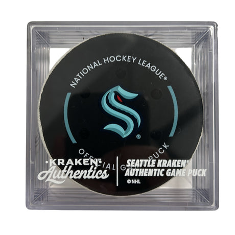 B. Leason #20 Goal Puck ANA - 11.27.24
