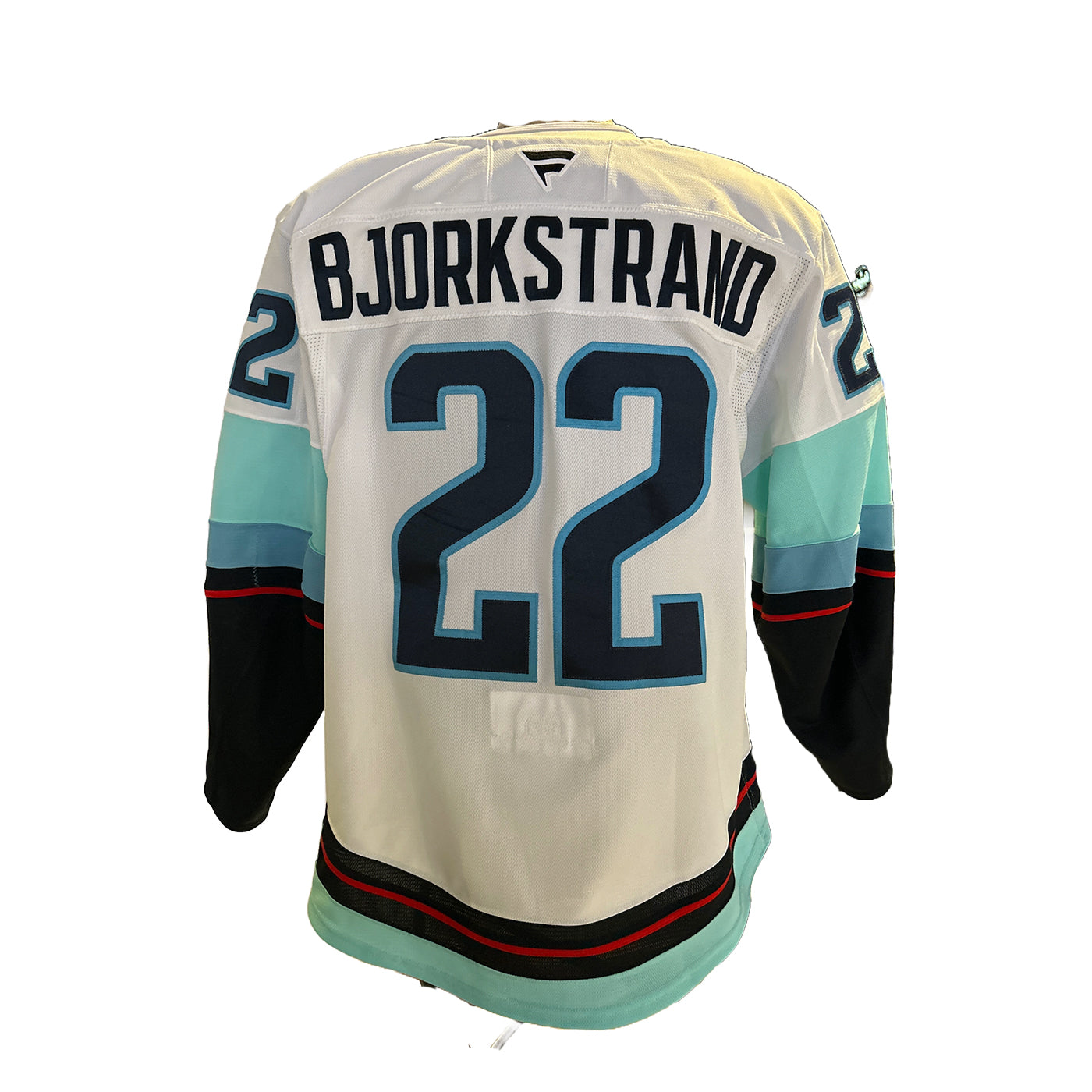 Kraken Authentics Set Bjorkstrand 22 Away Jersey – Seattle