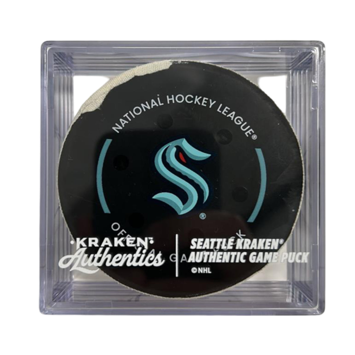 N. Gregor #73 Goal Puck 12.17.24