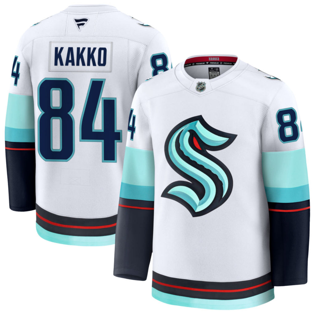 Seattle Kraken Kaapo Kakko #84 Away Jersey