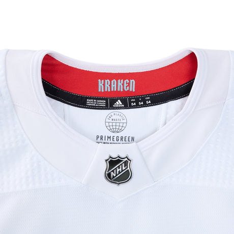 Seattle Kraken Adidas Made In Canada Team Issued Away Jersey