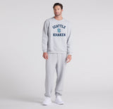 Seattle Kraken lululemon Steady State Chenille Gray Crewneck
