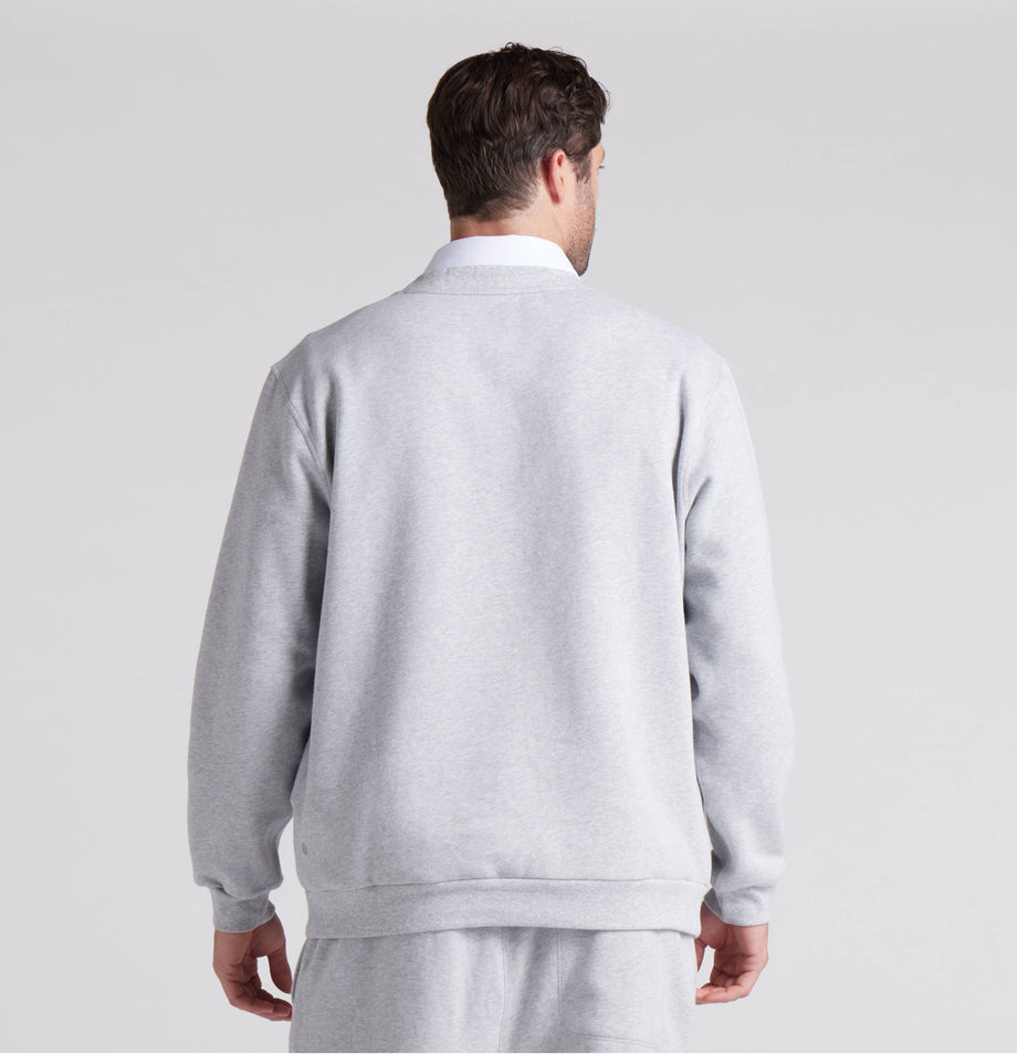 Seattle Kraken lululemon Steady State Chenille Gray Crewneck