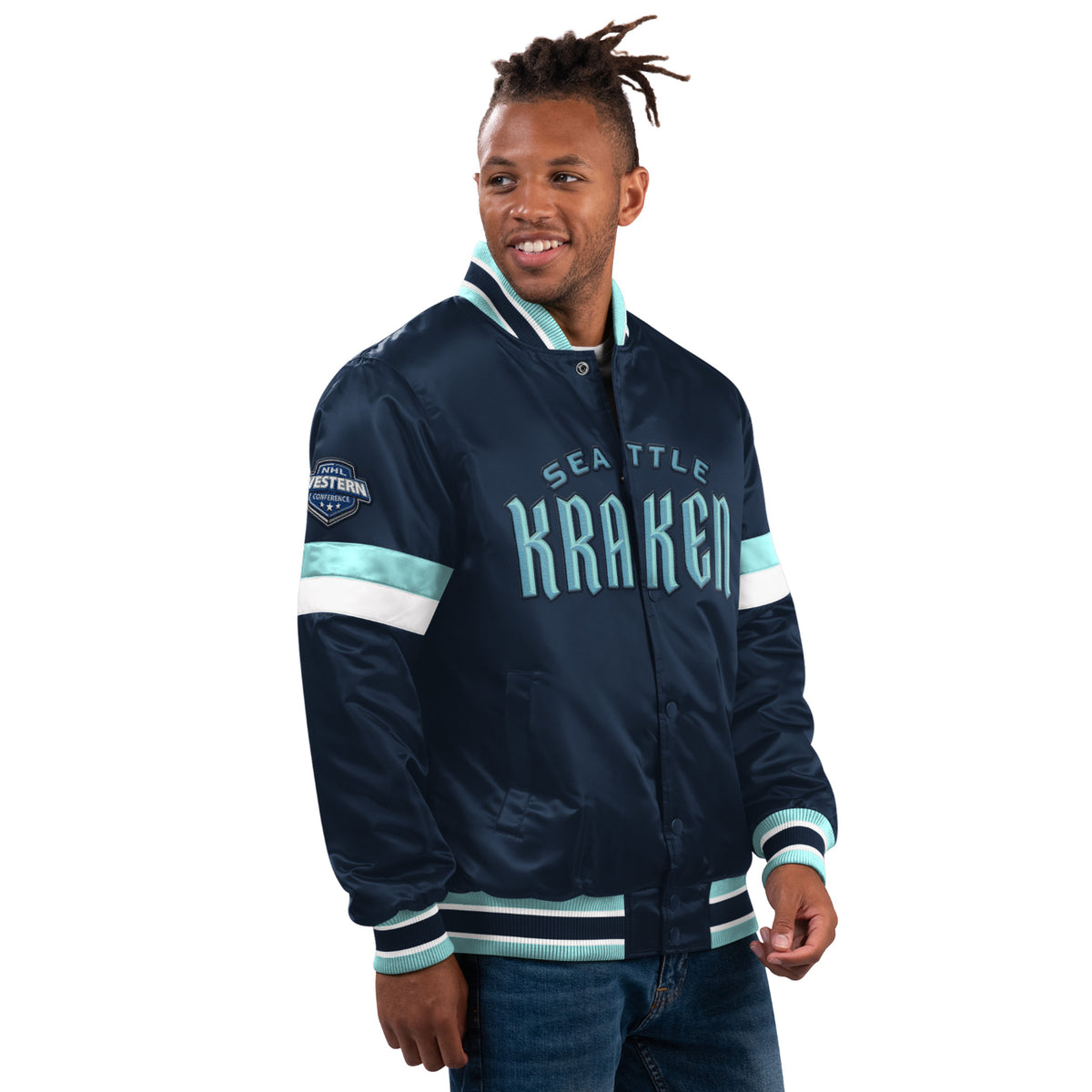 Seattle Kraken Starter Home Game Varsity Jacket – Seattle Hockey Team Store