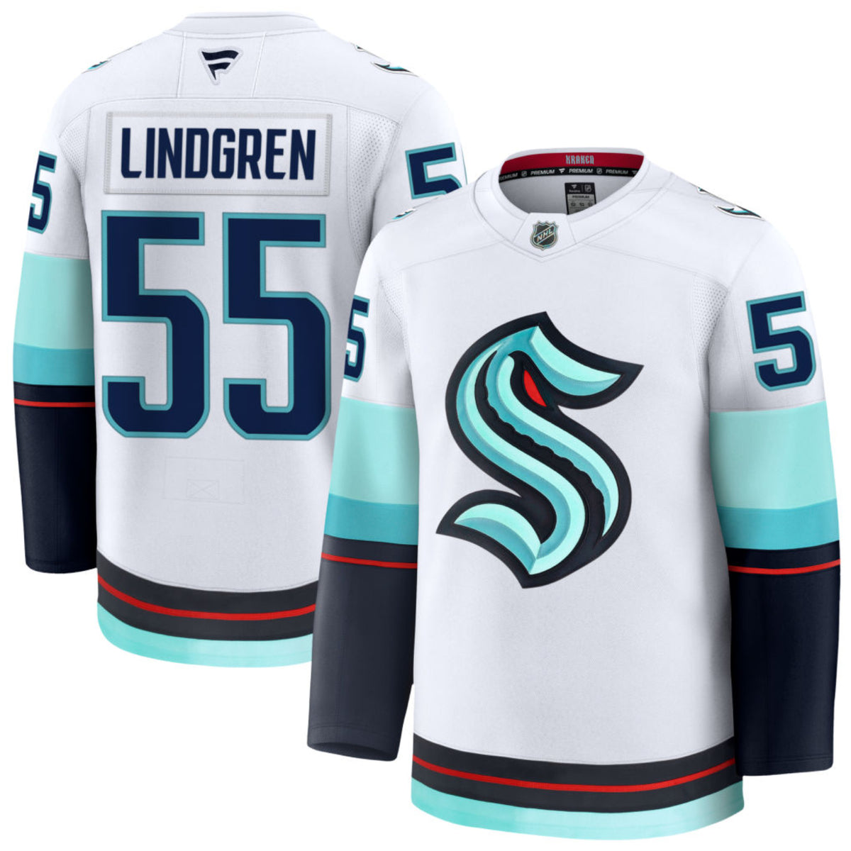 Seattle Kraken Ryan Lindgren #55 Away Jersey