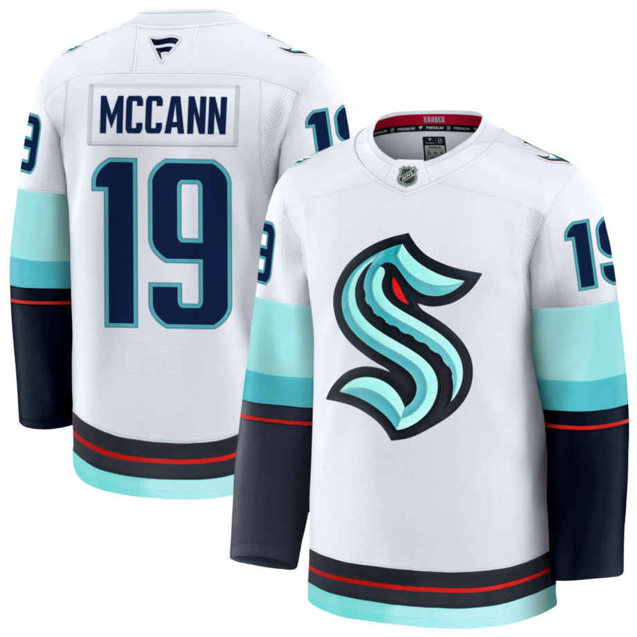 Fanatics HOTARU選手用シャツ Mサイズ McAvoy Fanatics White Away NHL Premium Jersey - Boston ProShop