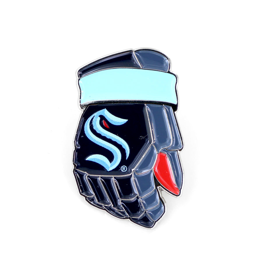 kraken gear Seattle Kraken Hockey Gloves Pin – Seattle Hockey Team Store