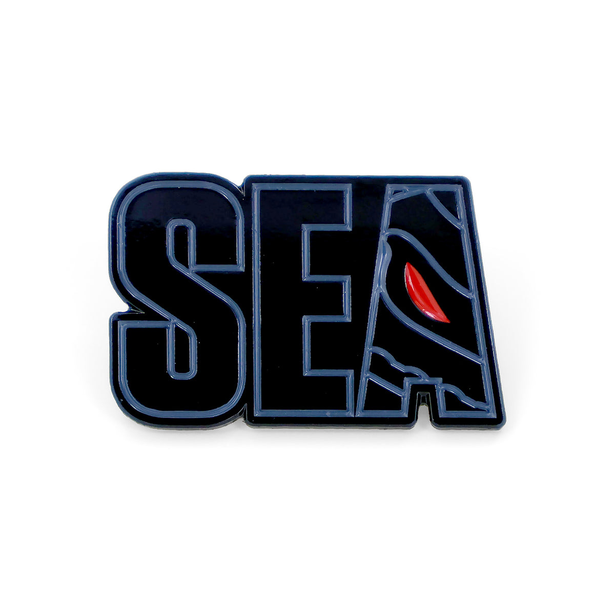 Seattle Kraken Third Jersey SEA Logo Pin