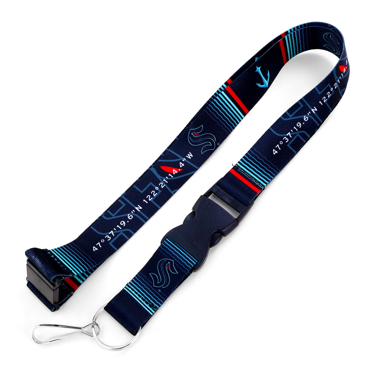 Seattle Kraken Third Jersey Sonar Lanyard