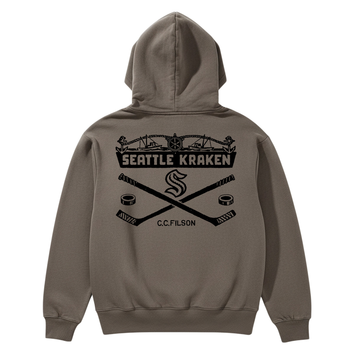 Seattle Kraken Filson Boat Yard Northwest Hoodie