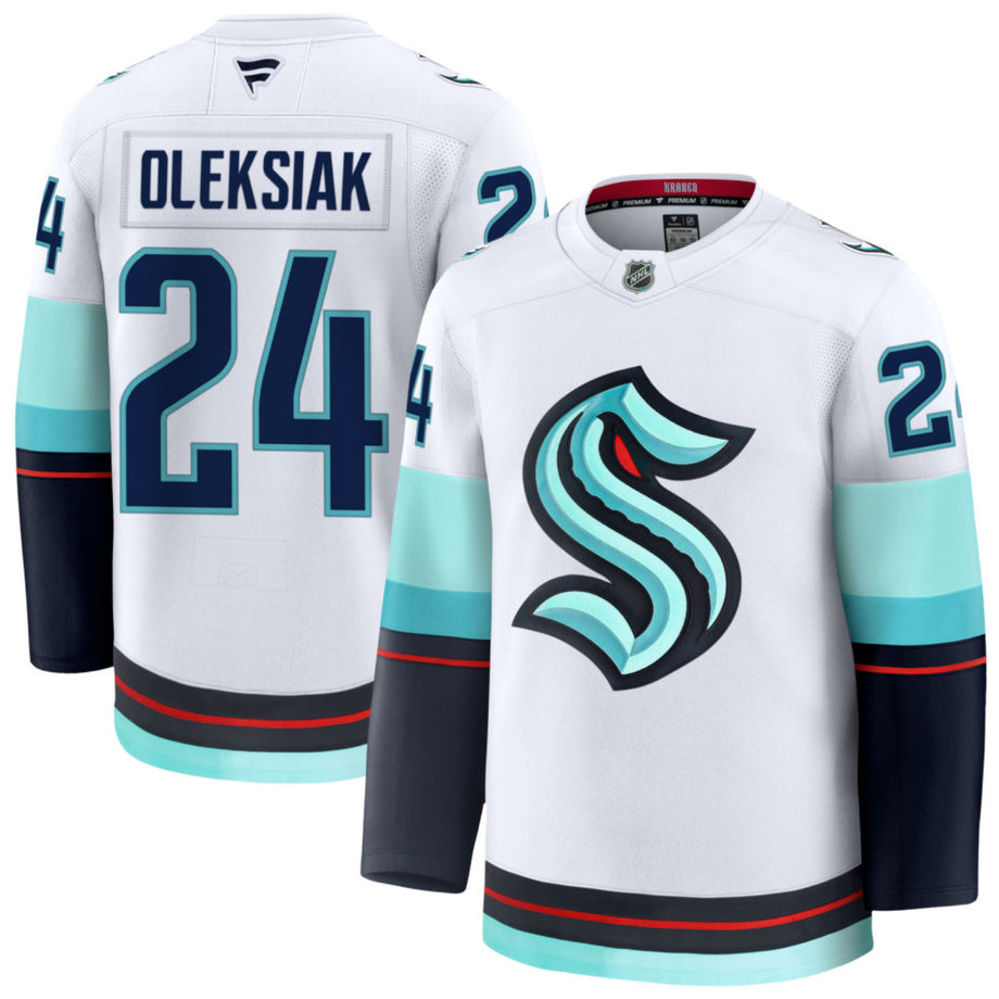 Seattle Kraken Jamie Oleksiak #24 Away Jersey – Seattle Hockey